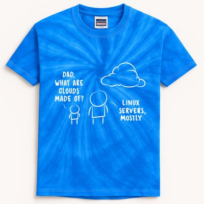 Software Developer Computer Engineer Nerd Gift Funny Programmer Gift Kids Tie-Dye T-Shirt