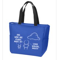 Software Developer Computer Engineer Nerd Gift Funny Programmer Gift Zip Tote Bag