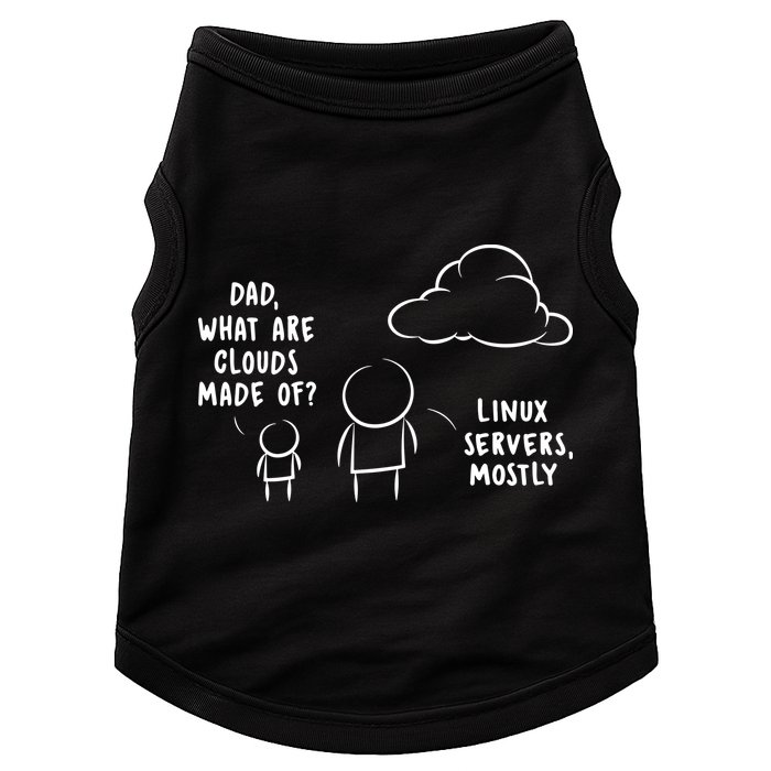 Software Developer Computer Engineer Nerd Funny Programmer Short Sleeve Doggie Tank