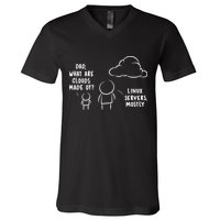 Software Developer Computer Engineer Nerd Funny Programmer Short Sleeve V-Neck T-Shirt