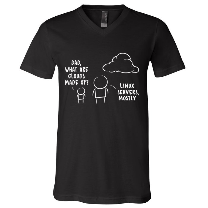 Software Developer Computer Engineer Nerd Funny Programmer Short Sleeve V-Neck T-Shirt