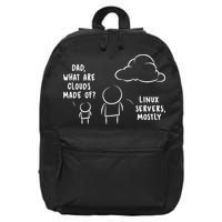 Software Developer Computer Engineer Nerd Funny Programmer Short Sleeve 16 in Basic Backpack