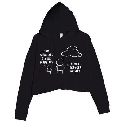 Software Developer Computer Engineer Nerd Funny Programmer Short Sleeve Crop Fleece Hoodie