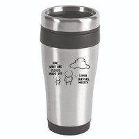 Software Developer Computer Engineer Nerd Funny Programmer Short Sleeve 16oz Travel Tumbler