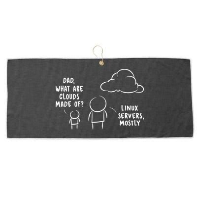 Software Developer Computer Engineer Nerd Funny Programmer Short Sleeve Large Microfiber Waffle Golf Towel