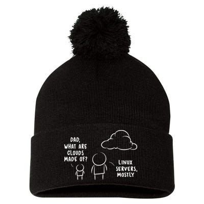 Software Developer Computer Engineer Nerd Funny Programmer Short Sleeve Pom Pom 12in Knit Beanie