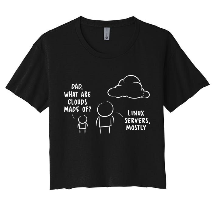 Software Developer Computer Engineer Nerd Funny Programmer Short Sleeve Crop Top
