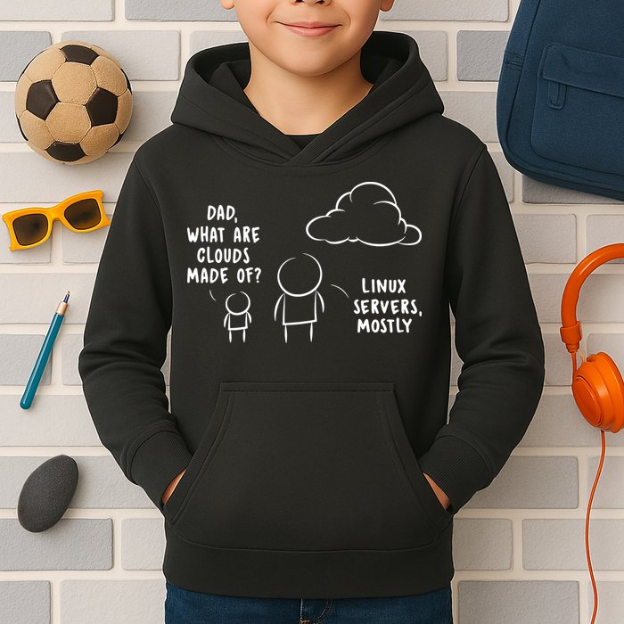 Software Developer Computer Engineer Nerd Funny Programmer Short Sleeve Kids Hoodie