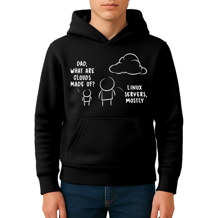 Software Developer Computer Engineer Nerd Funny Programmer Short Sleeve Kids Hoodie