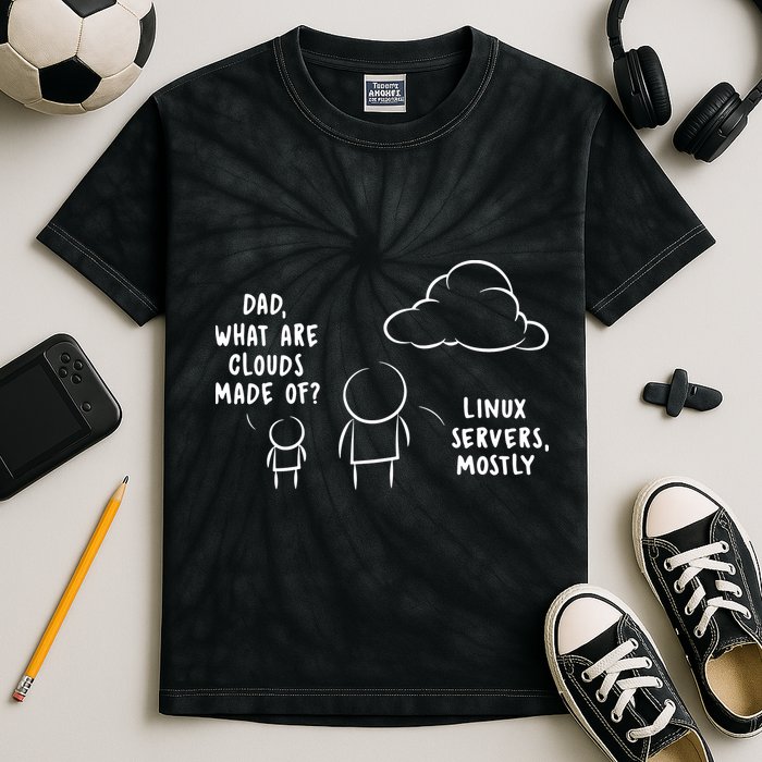 Software Developer Computer Engineer Nerd Funny Programmer Short Sleeve Kids Tie-Dye T-Shirt