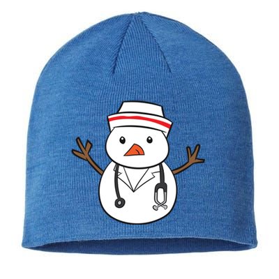 Snow Doctor Christmas Nurse Christmas Doctor Gift Sustainable Beanie