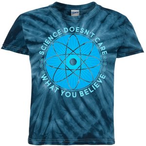 Science Doesn't Care What You Believe Kids Tie-Dye T-Shirt