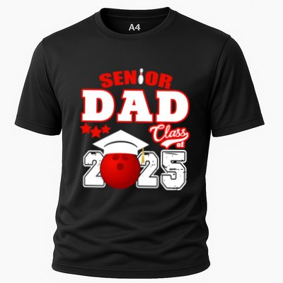 Senior Dad Class Of 2025 Funny Senior 2025 Dad Bowling Funny Gift Performance Shirt