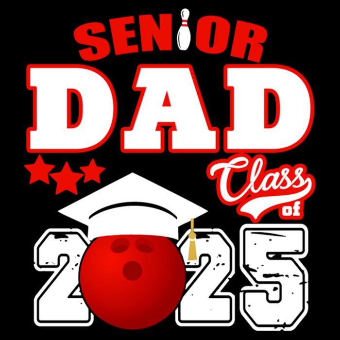 Senior Dad Class Of 2025 Funny Senior 2025 Dad Bowling Funny Gift Bucket Hat