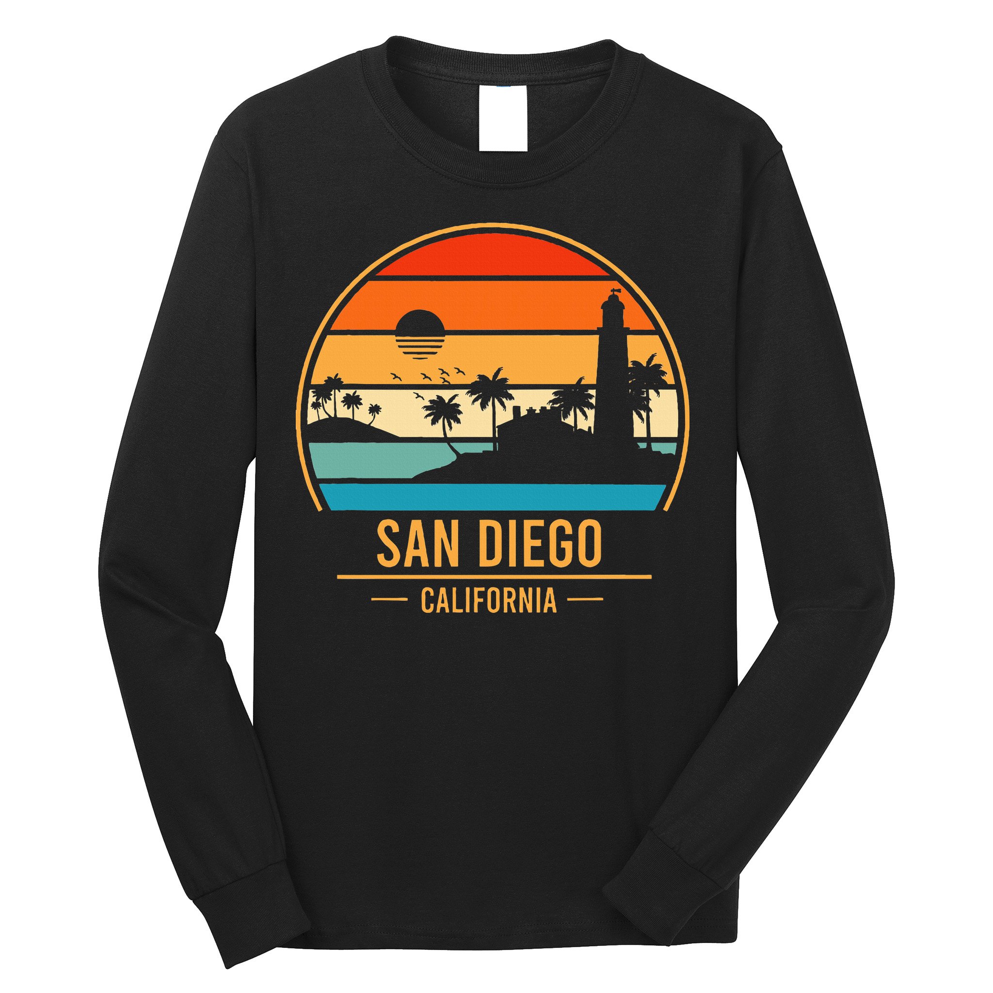 San Diego California Ca Long Sleeve Shirt