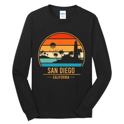 San Diego California Ca Tall Long Sleeve T-Shirt