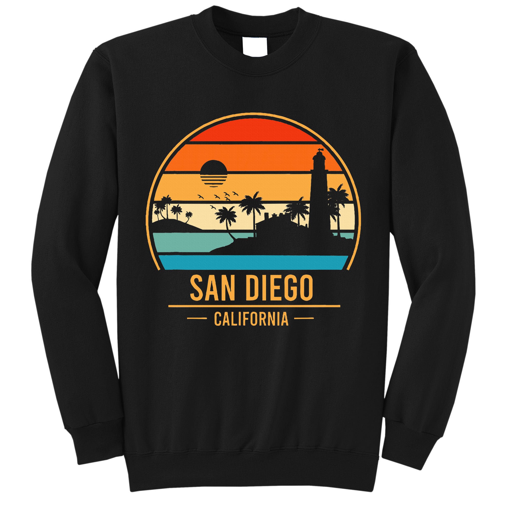 San Diego California Ca Tall Sweatshirt