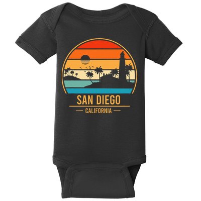 San Diego California Ca Baby Bodysuit