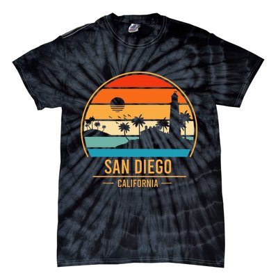 San Diego California Ca Tie-Dye T-Shirt
