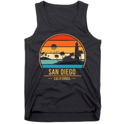 San Diego California Ca Tank Top