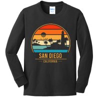 San Diego California Ca Kids Long Sleeve Shirt