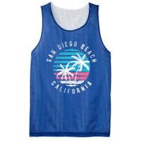 San Diego California Beach Surf Gift Cute Funny Gift Mesh Reversible Basketball Jersey Tank