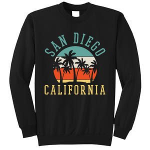 San Diego California Summer Vacation Retro Sweatshirt