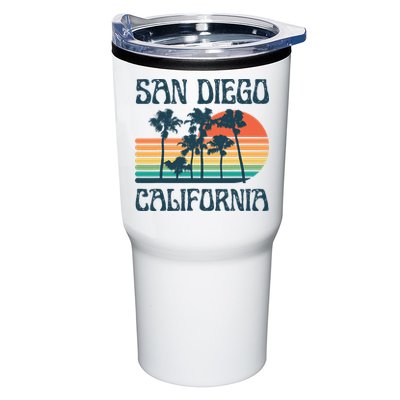 San Diego California Summer Vacation Vintage Tumbler