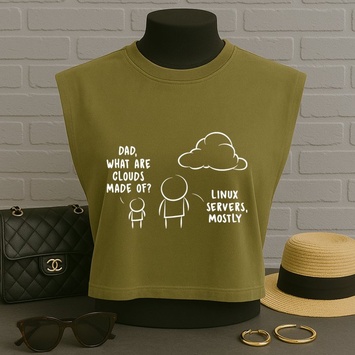 Software Developer Computer Engineer Nerd Funny Programmer Garment-Dyed Women's Muscle Tee