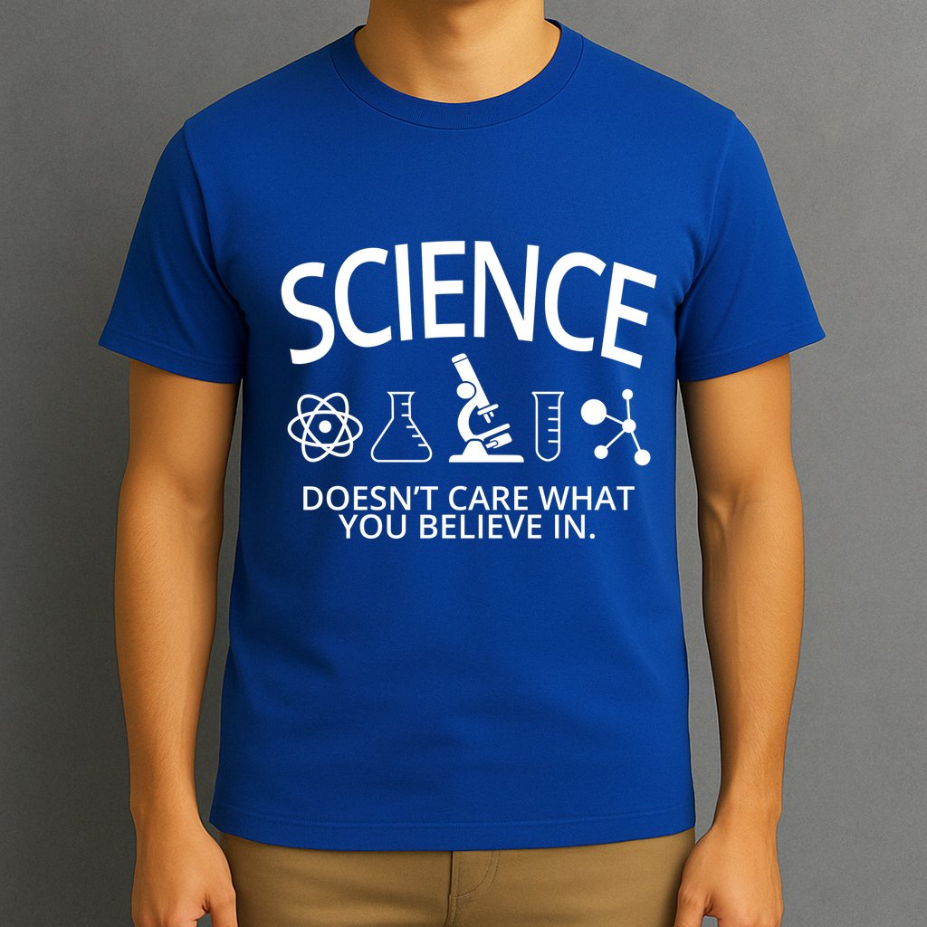 Science Doesn't Care What You Believe In T-Shirt