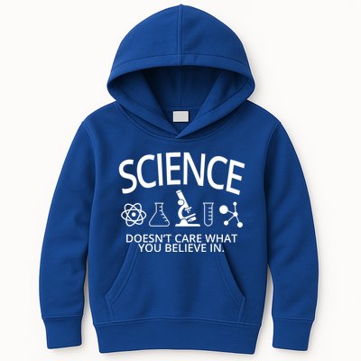 Science Doesn't Care What You Believe In Kids Hoodie