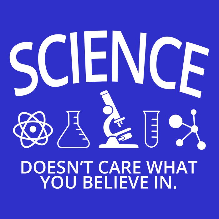 Science Doesn't Care What You Believe In Kids T-Shirt