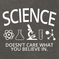 Science Doesn't Care What You Believe In Cotton Canvas Backpack