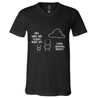 Software Developer Computer Engineer Nerd Funny Programmer V-Neck T-Shirt