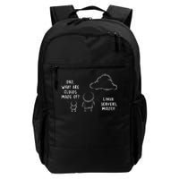 Software Developer Computer Engineer Nerd Funny Programmer Daily Commute Backpack