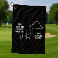 Software Developer Computer Engineer Nerd Funny Programmer Golf Towel