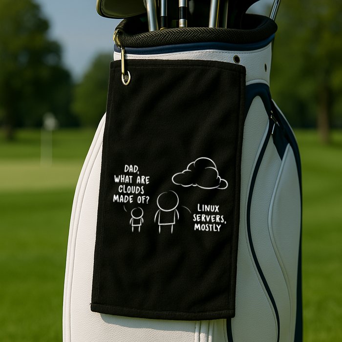 Software Developer Computer Engineer Nerd Funny Programmer Golf Towel