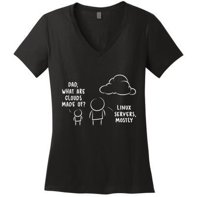 Software Developer Computer Engineer Nerd Funny Programmer Women's V-Neck T-Shirt