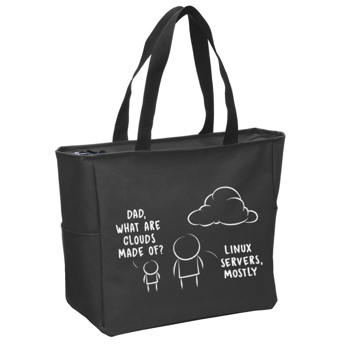 Software Developer Computer Engineer Nerd Funny Programmer Zip Tote Bag