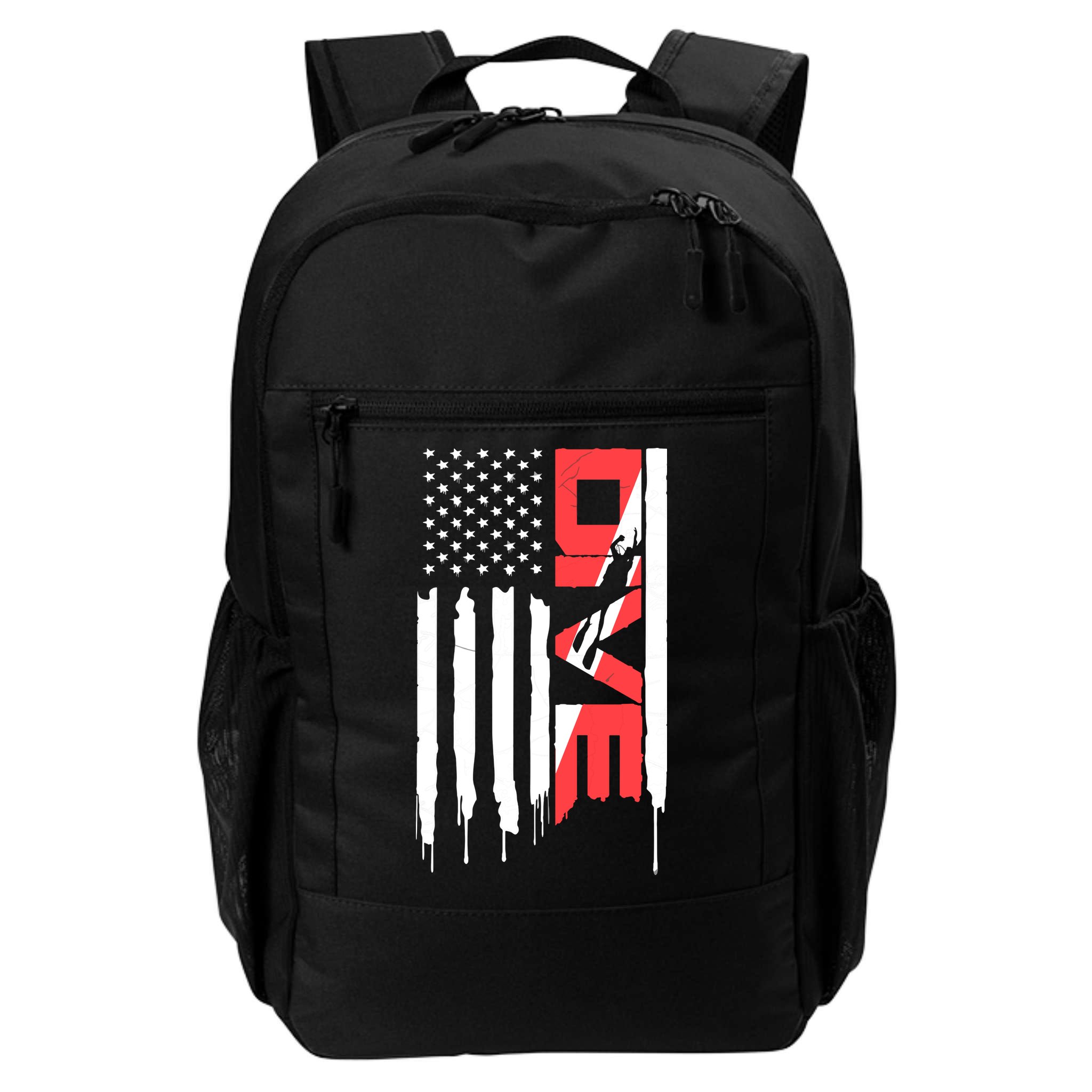 Scuba Diving Diver Down Flag | Scuba Diver | Scuba Diving Backpack