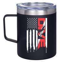 Scuba Diving Diver Down Flag | Scuba Diver | Scuba Diving 12oz Stainless Steel Coffee Mug