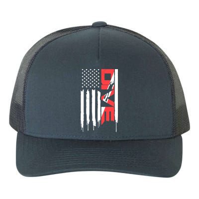 Scuba Diving Diver Down Flag | Scuba Diver | Scuba Diving Yupoong Adult 5-Panel Trucker Hat