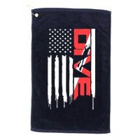 Scuba Diving Diver Down Flag | Scuba Diver | Scuba Diving Golf Towel