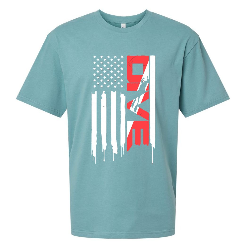 Scuba Diving Diver Down Flag | Scuba Diver | Scuba Diving Sueded Cloud Jersey T-Shirt