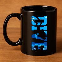 Scuba Diving DIVE Scuba Diver Gift 11oz C Handle Ceramic Mug