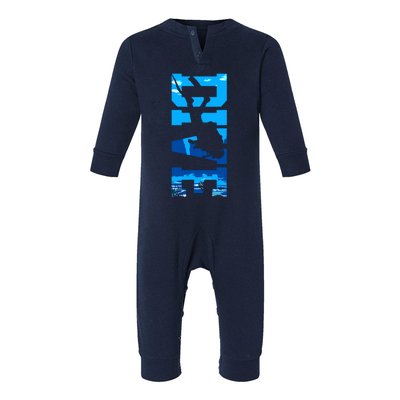 Scuba Diving DIVE Scuba Diver Gift Infant Fleece One Piece