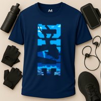 Scuba Diving DIVE Scuba Diver Gift Cooling Performance Crew T-Shirt