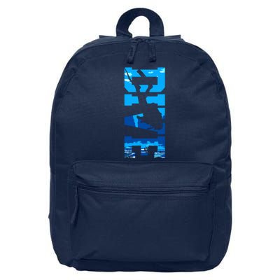 Scuba Diving DIVE Scuba Diver Gift 16 in Basic Backpack