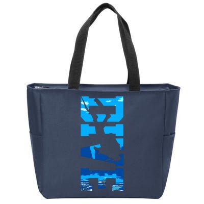 Scuba Diving DIVE Scuba Diver Gift Zip Tote Bag