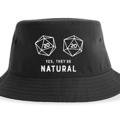 Slimecicle Dice D20 Yes They’Re Natural Sustainable Bucket Hat